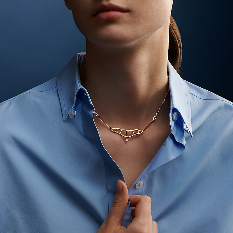 【HERMES】Nomade necklace HERMES GD 12 00 Amulet Marokiniye PM Accessories Pendant
